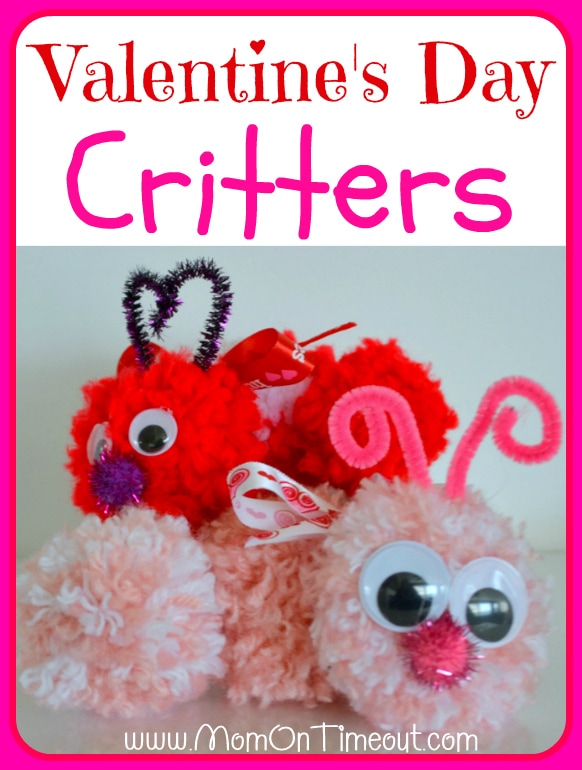 Valentine's Day Critters - Kid's Craft - Mom On Timeout