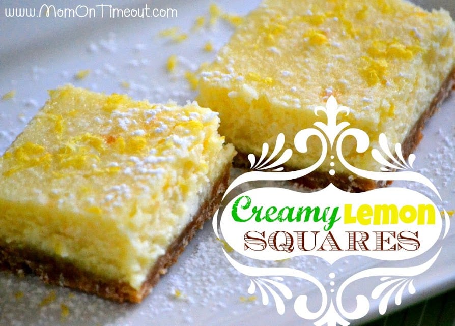 Creamy Lemon Squares Mom On Timeout 9358