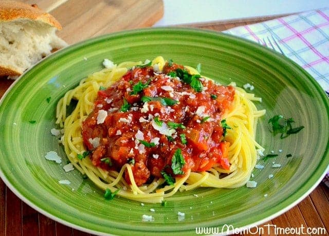 Crockpot Spaghetti image