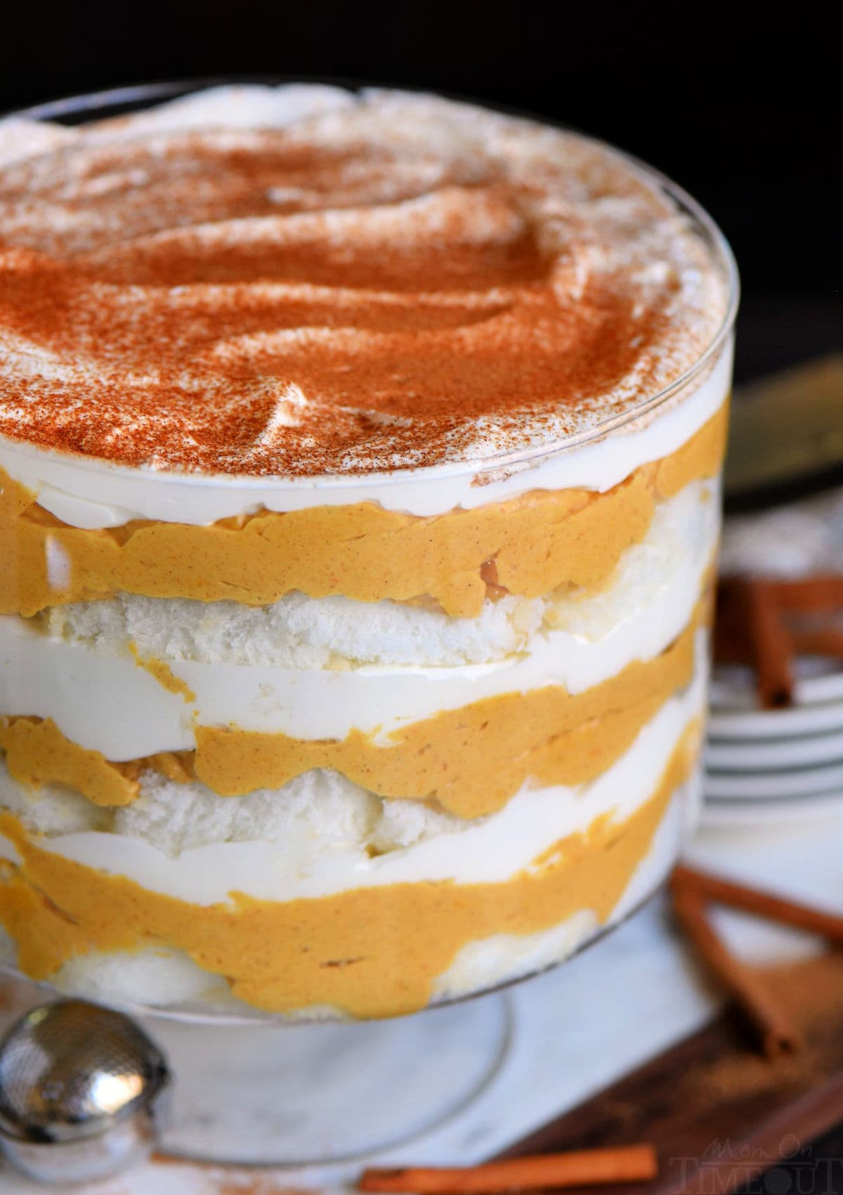 Pumpkin Cheesecake Trifle Recipe - Mom On Timeout