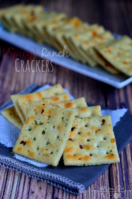 {Easy} Spicy Ranch Crackers - Mom On Timeout