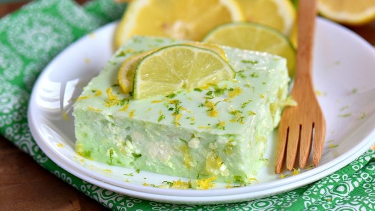 This 70s Jell-O Celery Nut Circle gelatin mold combined lime jello with  sour cream, nuts & celery - Click Americana