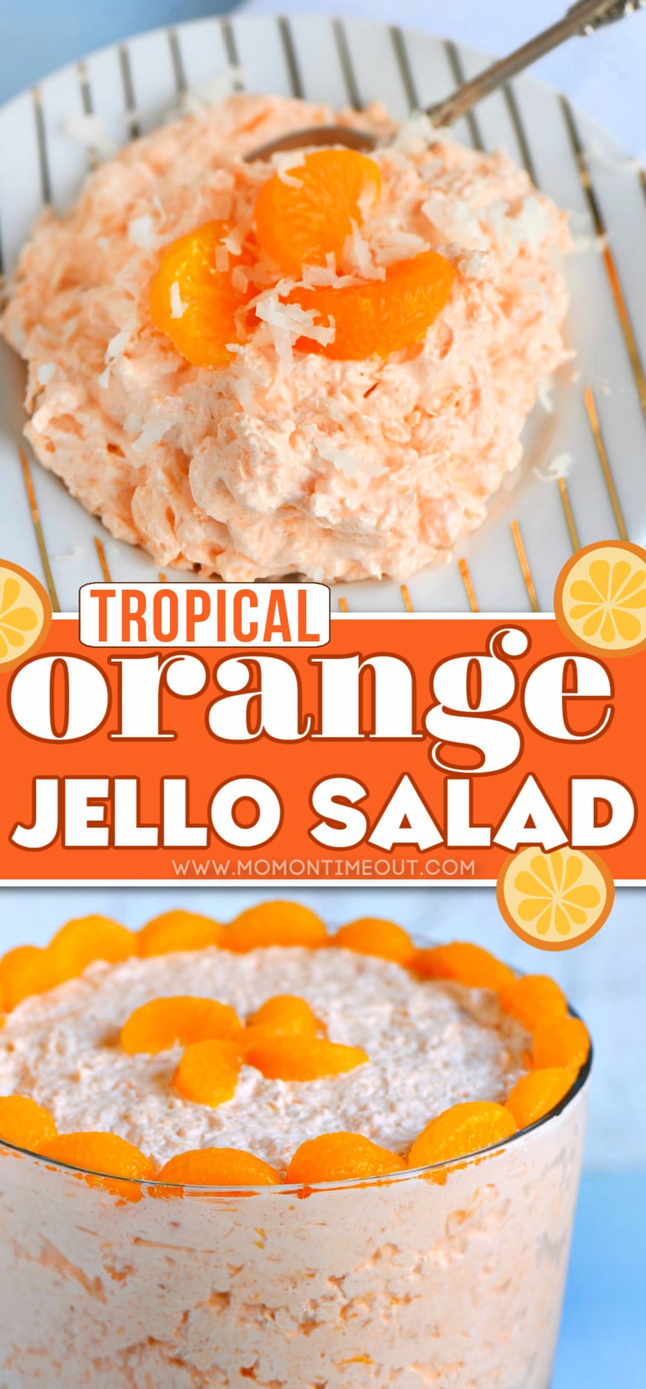 Tropical Orange Jello Salad - Mom On Timeout