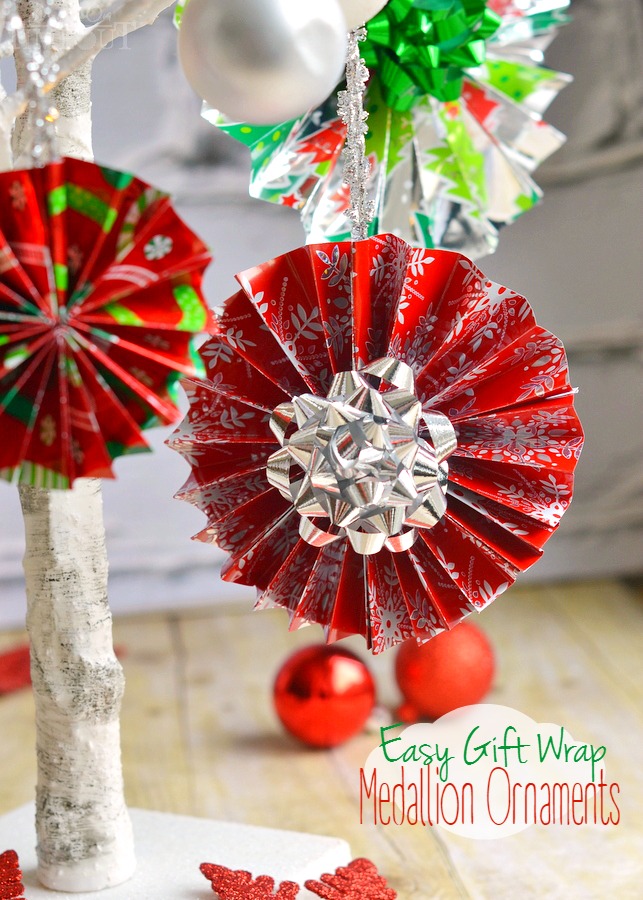 Its a wrap! DIY tree gift toppers for all your Christmas gifts