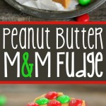 Outrageous Peanut Butter Fudge with M&Ms - Mom On Timeout