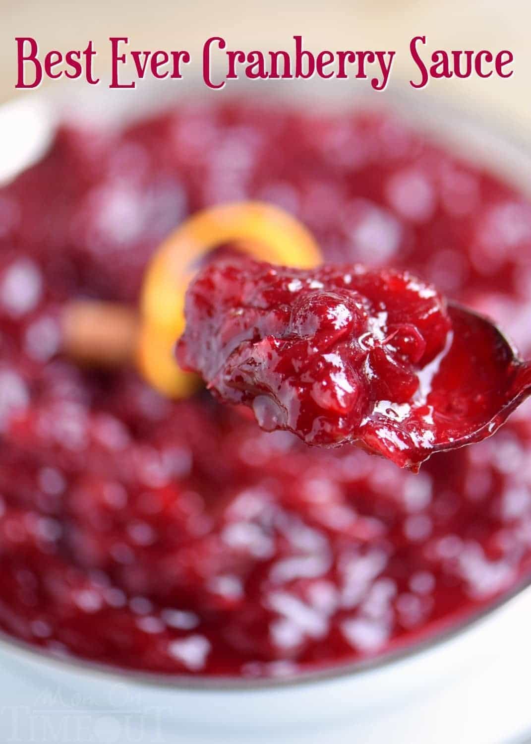 The BEST Cranberry Sauce | Ready in 15 Minutes! - Mom On Timeout