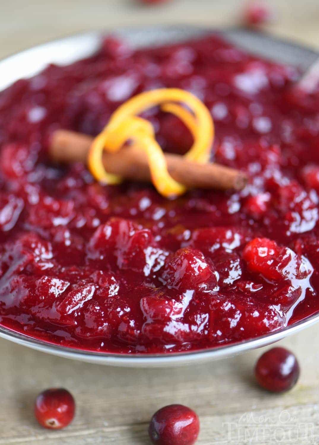 The Best Cranberry Sauce Ready In 15 Minutes Mom On Timeout