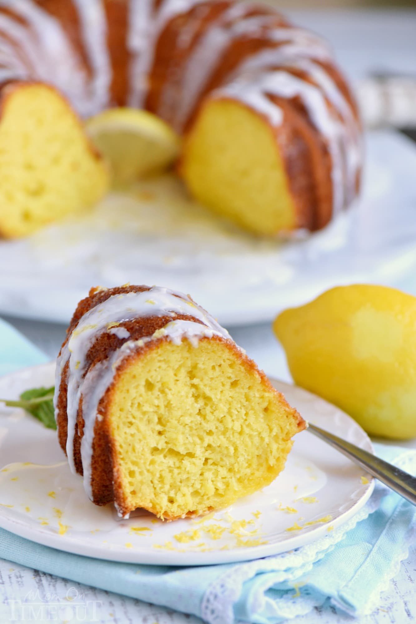 Easy Lemon Bundt Cake Mom On Timeout