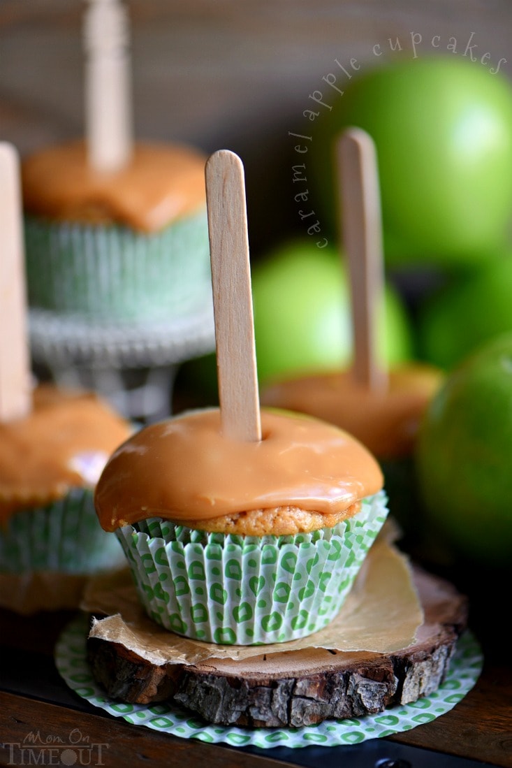 Caramel Apple Cupcakes Mom On Timeout