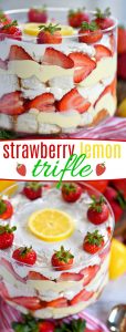 Lemon Strawberry Trifle - Mom On Timeout