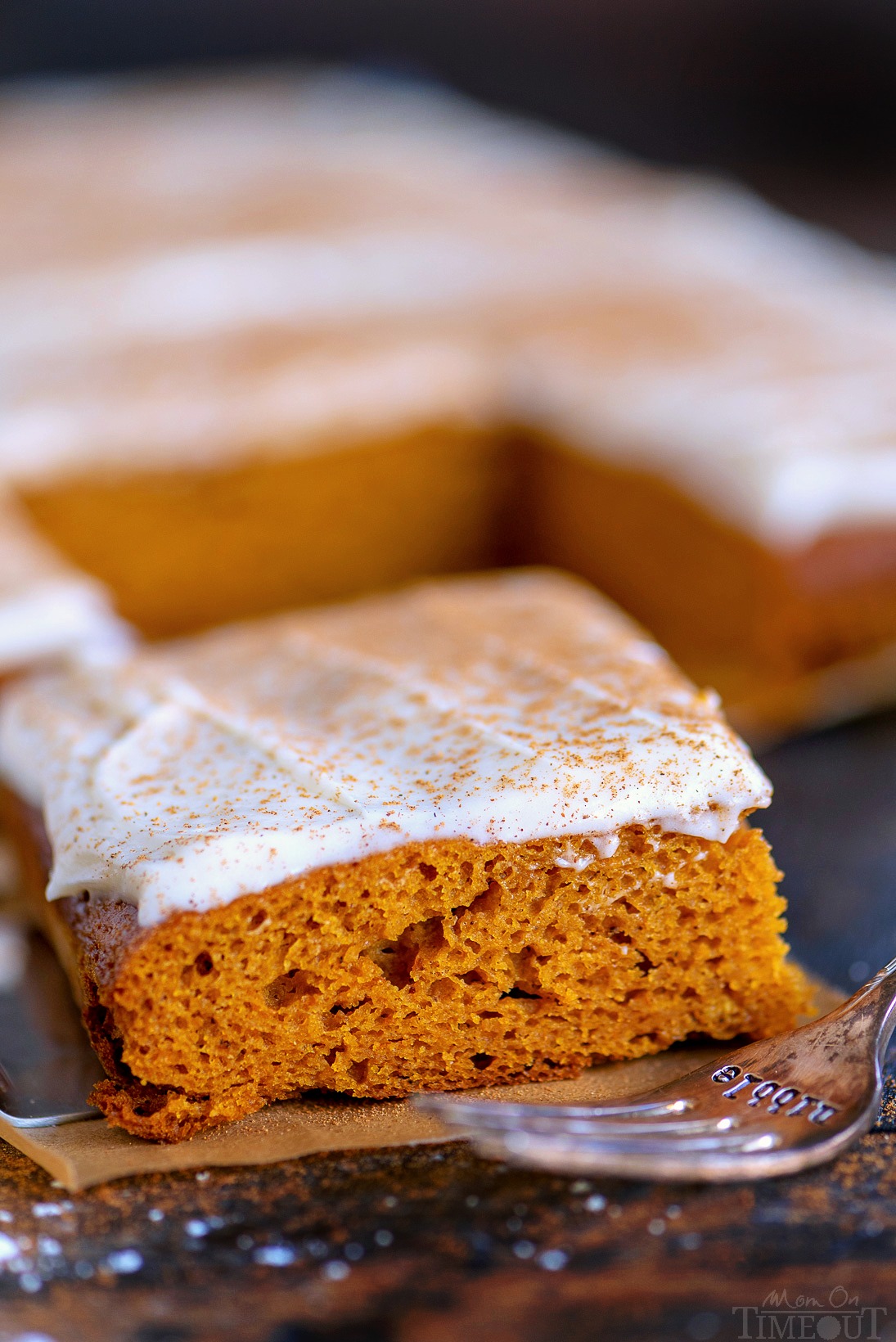 The BEST Pumpkin Bars with Brown Butter Cream Cheese Frosting - Mom On ...
