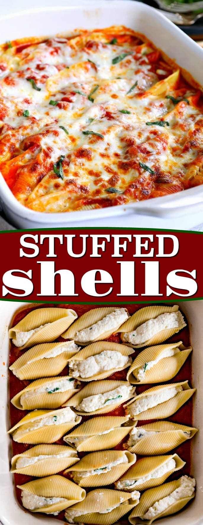 Easy Stuffed Shells Mom On Timeout   Stuffed Shells Collage 