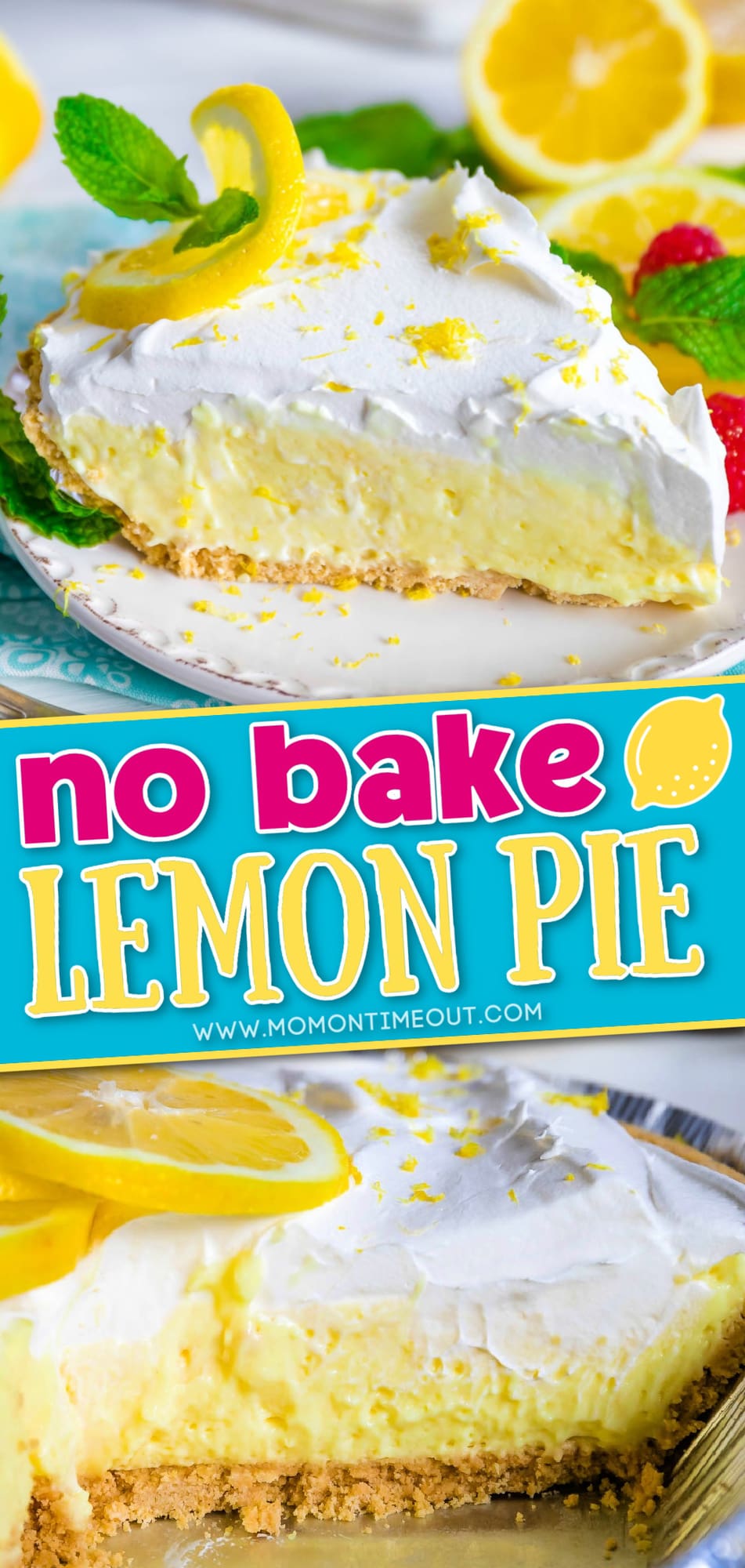 No Bake Lemon Pie - Mom On Timeout