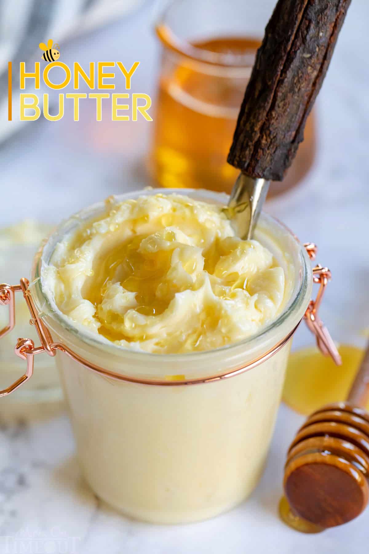Smooth Homemade Honey Butter - Perry's Plate