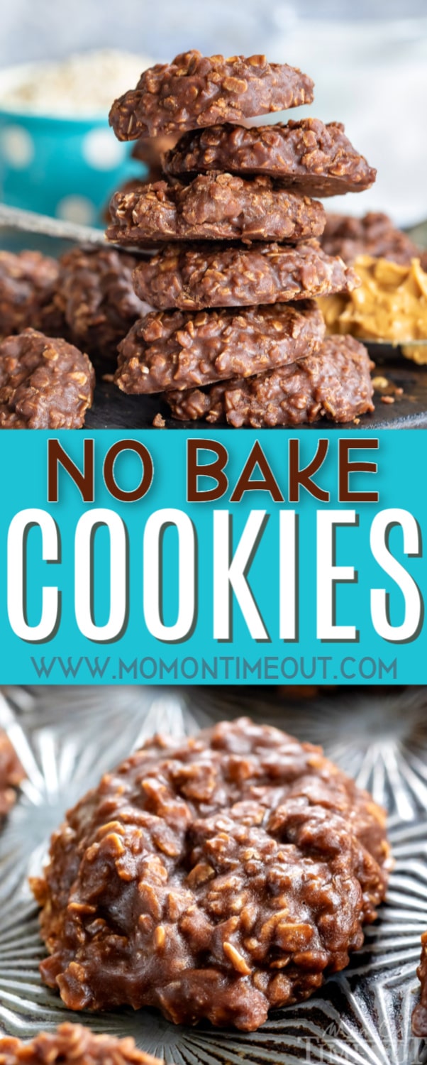 Easy No Bake Cookies - Mom On Timeout