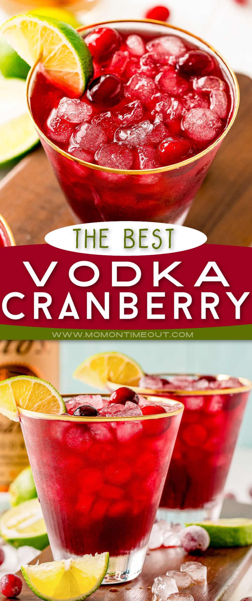 Vodka Cranberry Cocktail Cape Cod Drink Mom On Timeout