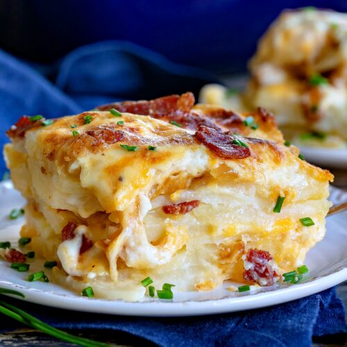 Bacon Scalloped Potatoes Recipe - Taste of the Frontier