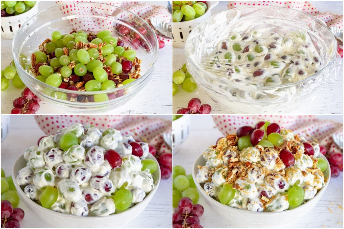 Easy Grape Salad - Mom On Timeout