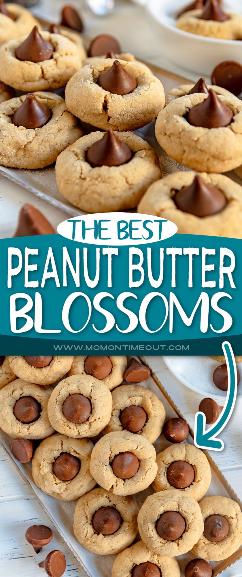 The BEST Peanut Butter Blossoms (Soft and Chewy!) | Mom On Timeout