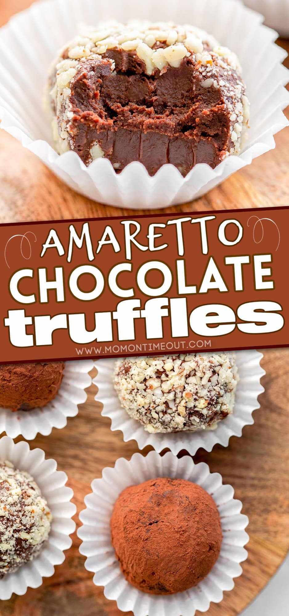 Easy Amaretto Chocolate Truffles | Mom On Timeout