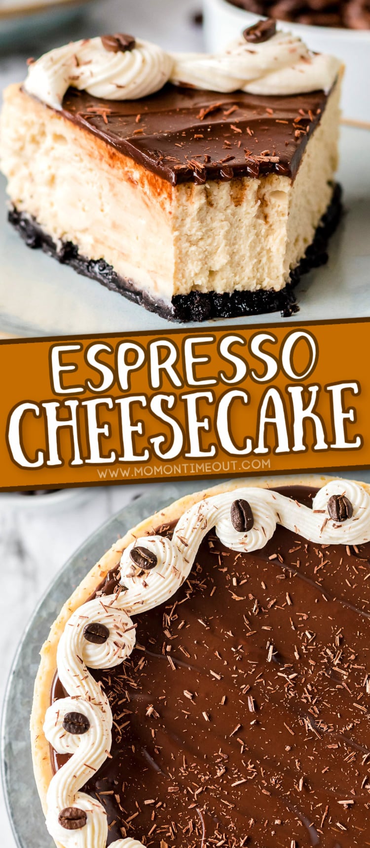 Espresso Cheesecake - Mom On Timeout