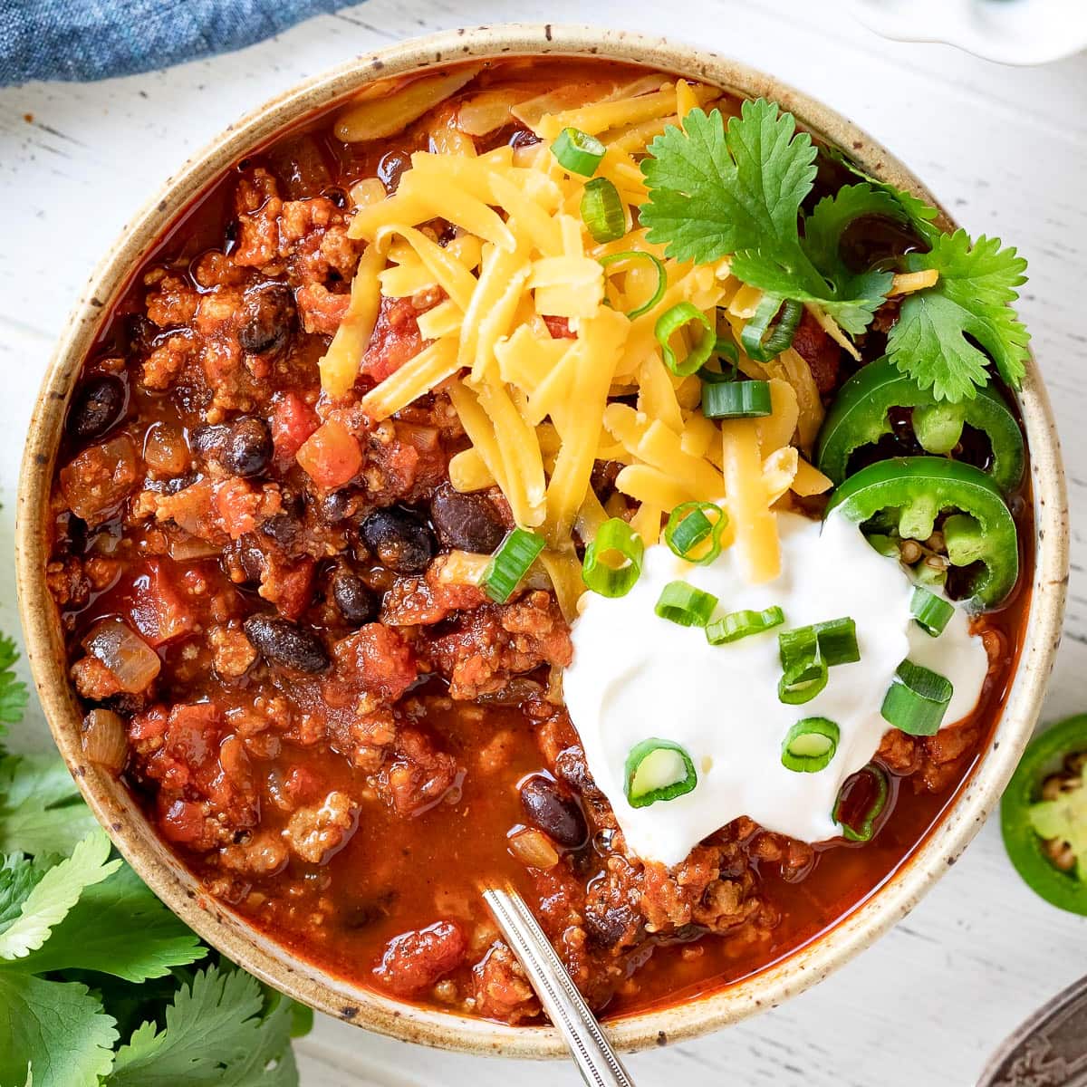 The Best Turkey Chili - Quick and Easy! | Mom On Timeout
