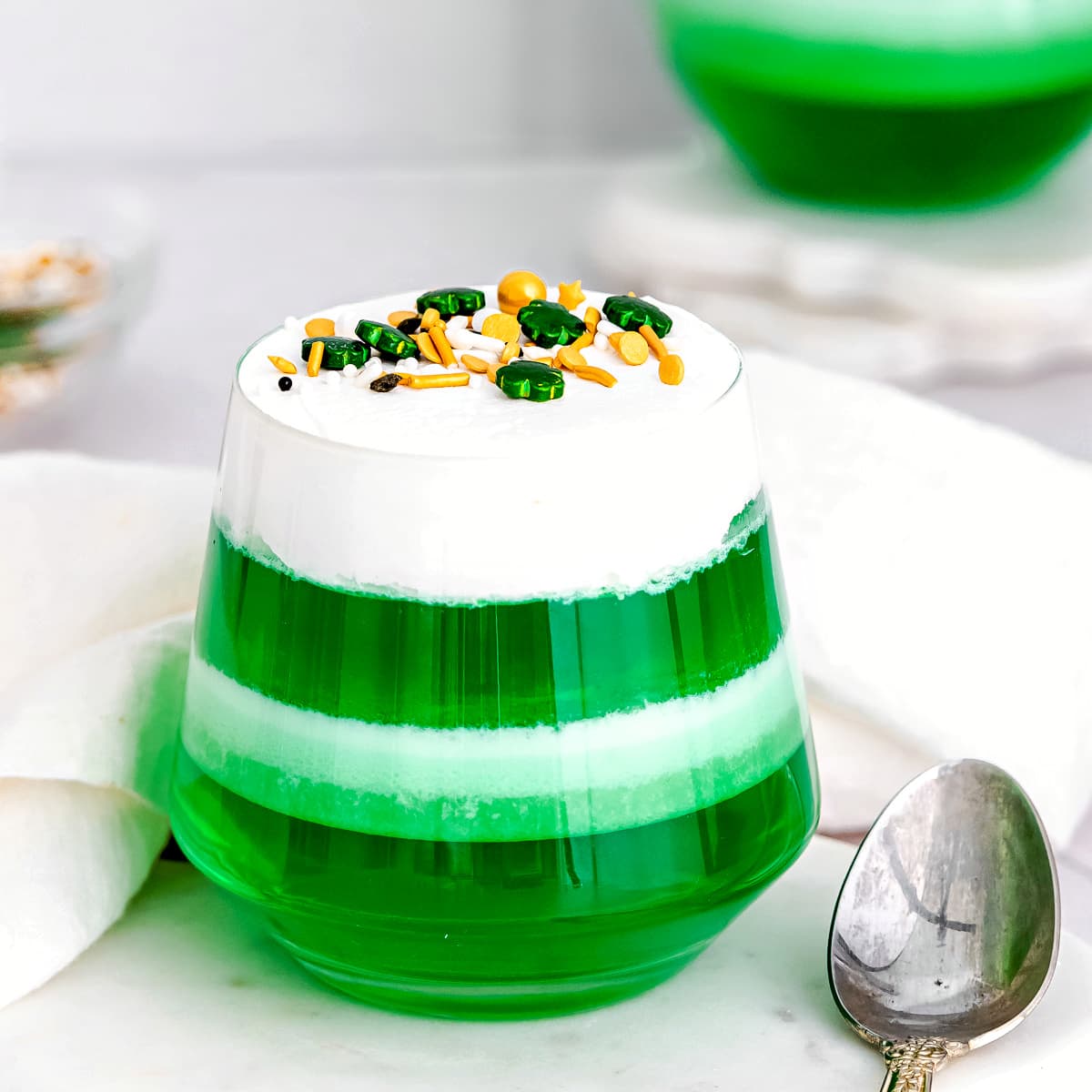 green jello
