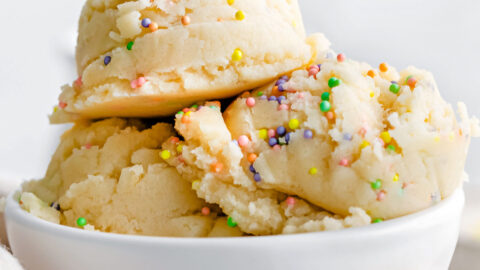 Easy Edible Sugar Cookie Dough (Safe to eat!)