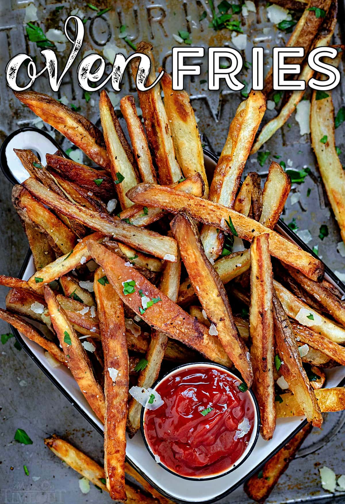 Crispy Baked French Fries (Oven Fries) - Mom On Timeout