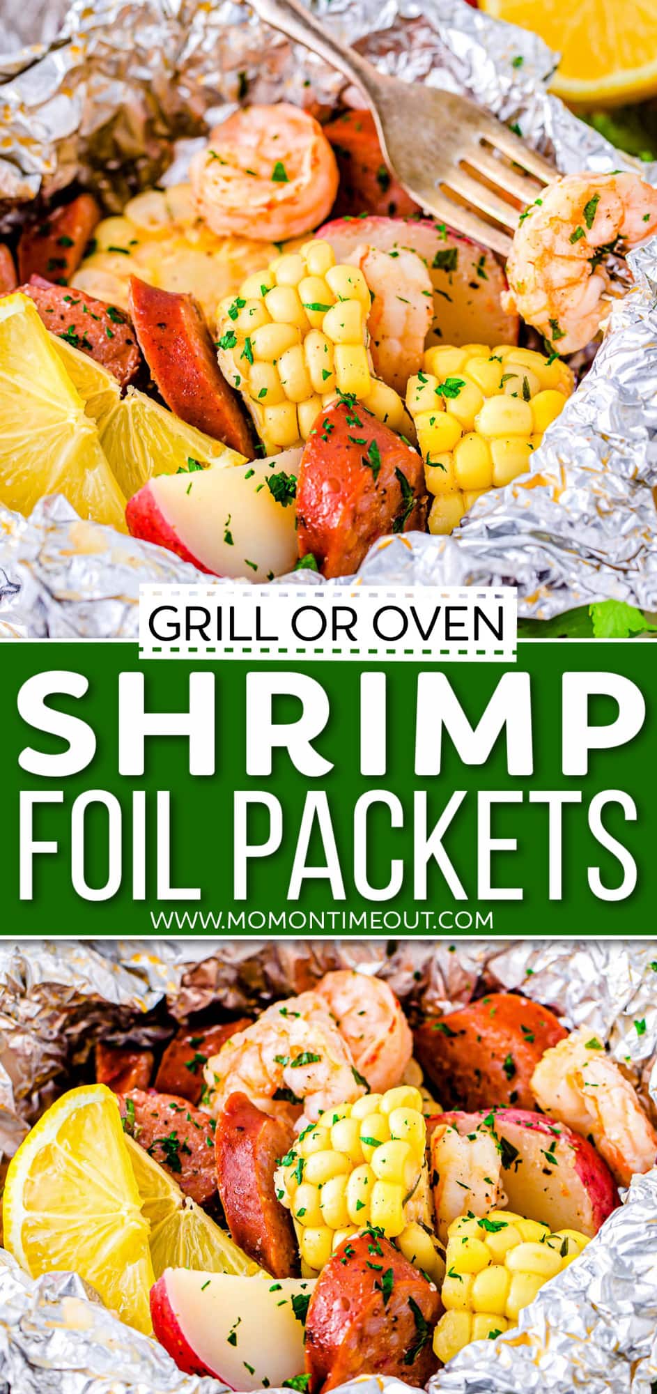 Shrimp Foil Packets - Mom On Timeout