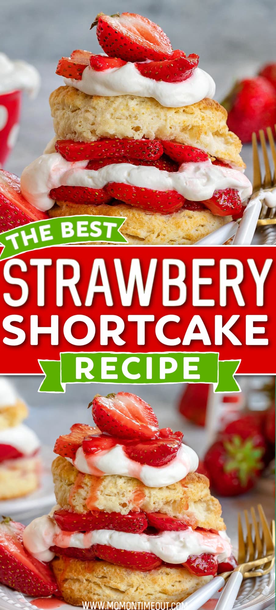 BEST Strawberry Shortcake Recipe - Mom On Timeout