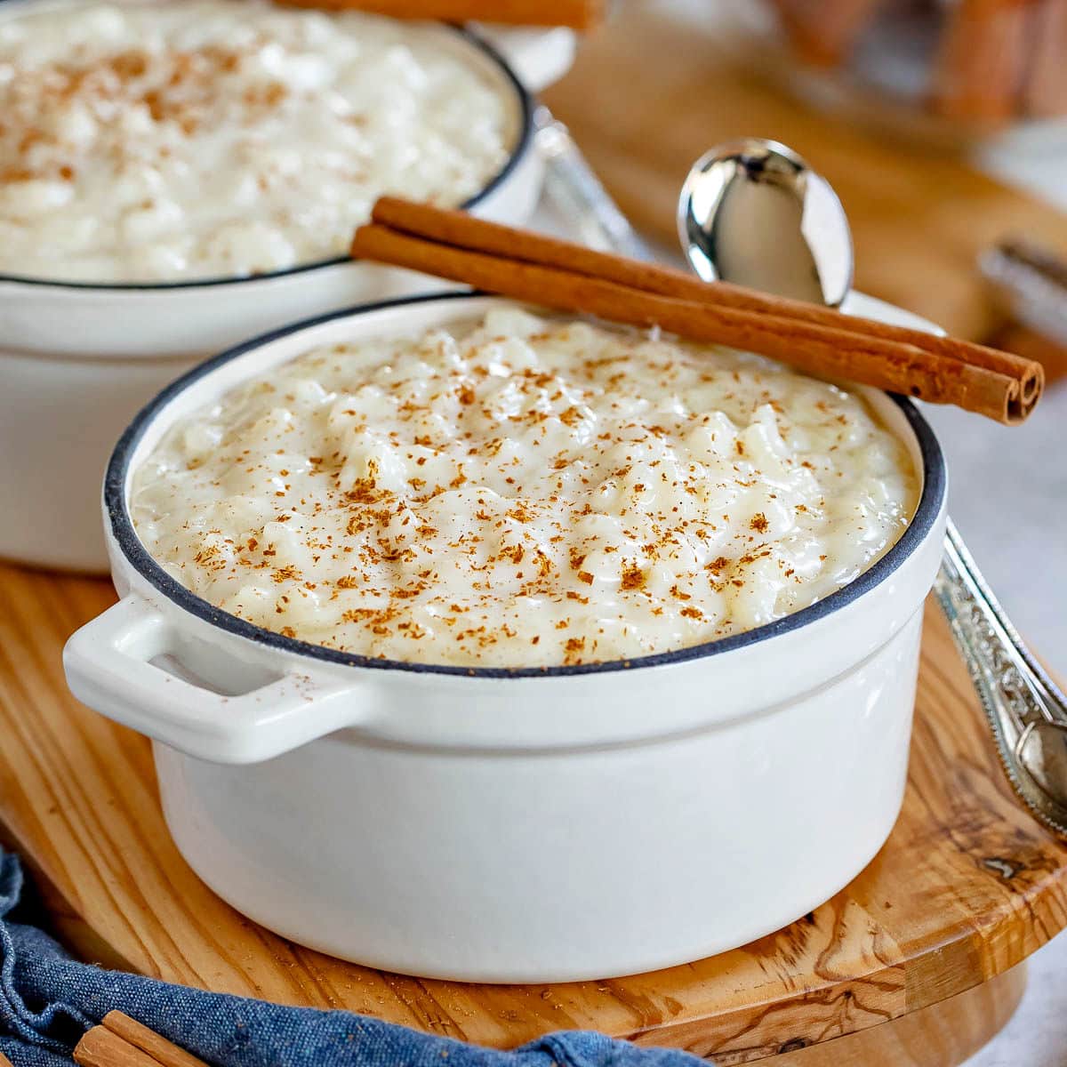 How do you keep rice pudding from getting watery?