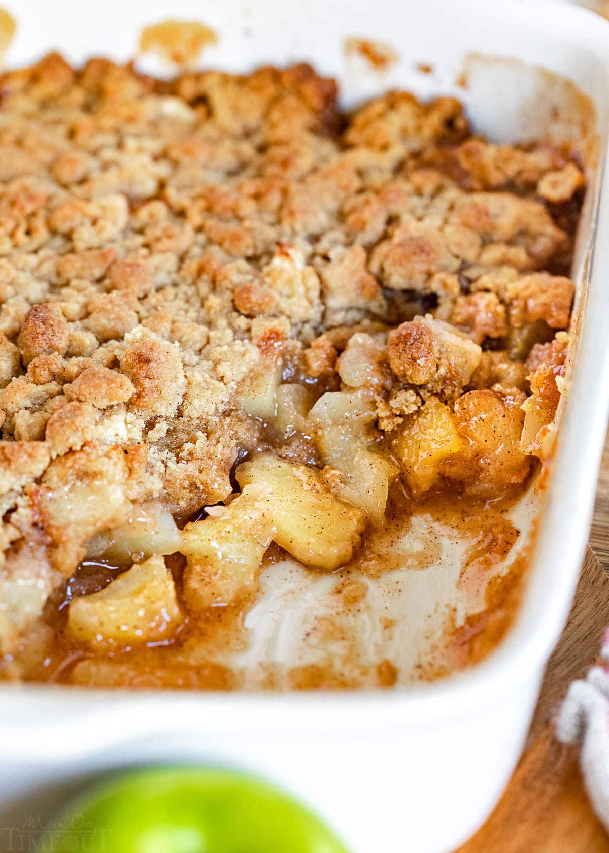 apple crunch topping recipe