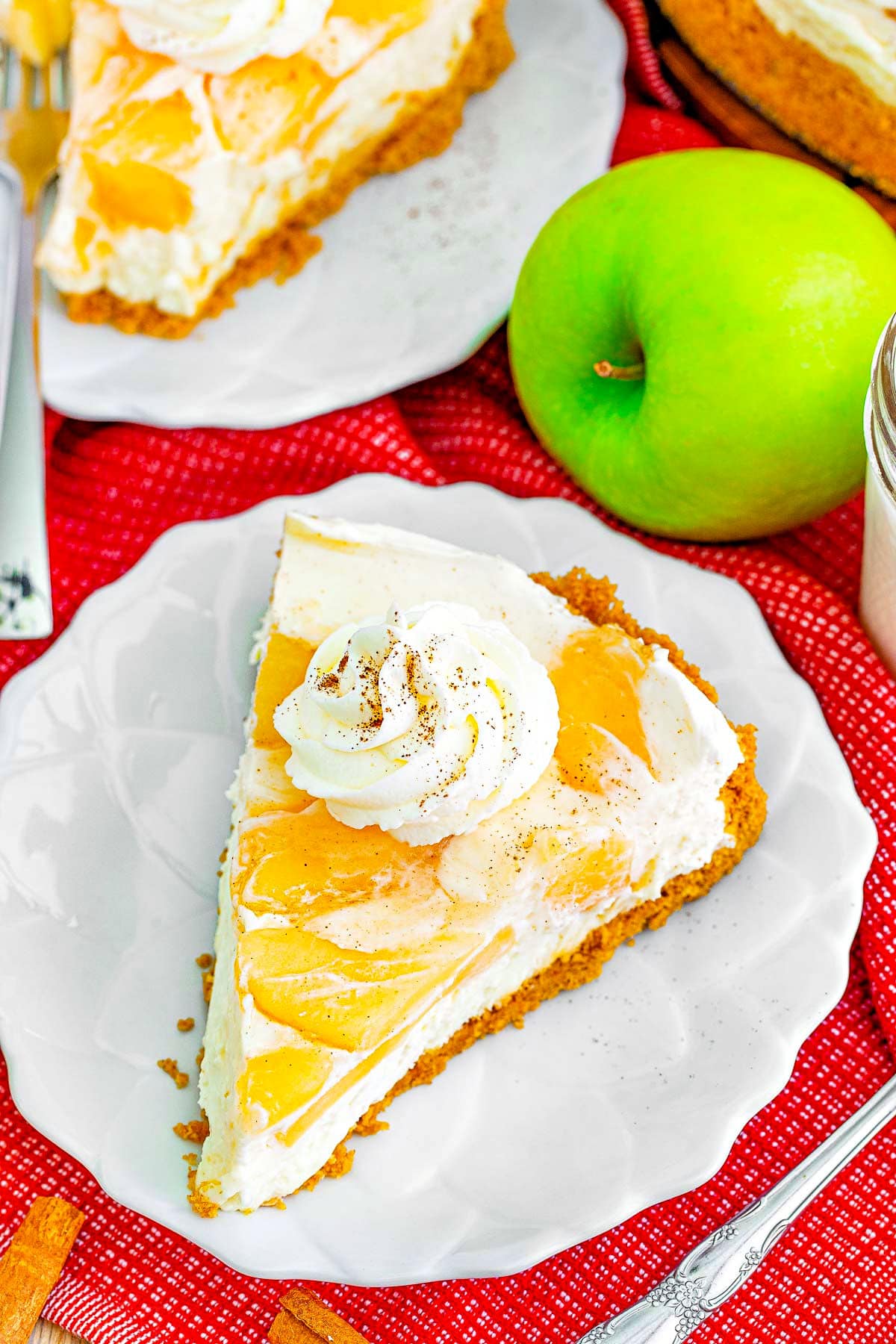 No Bake Apple Cheesecake Mom On Timeout