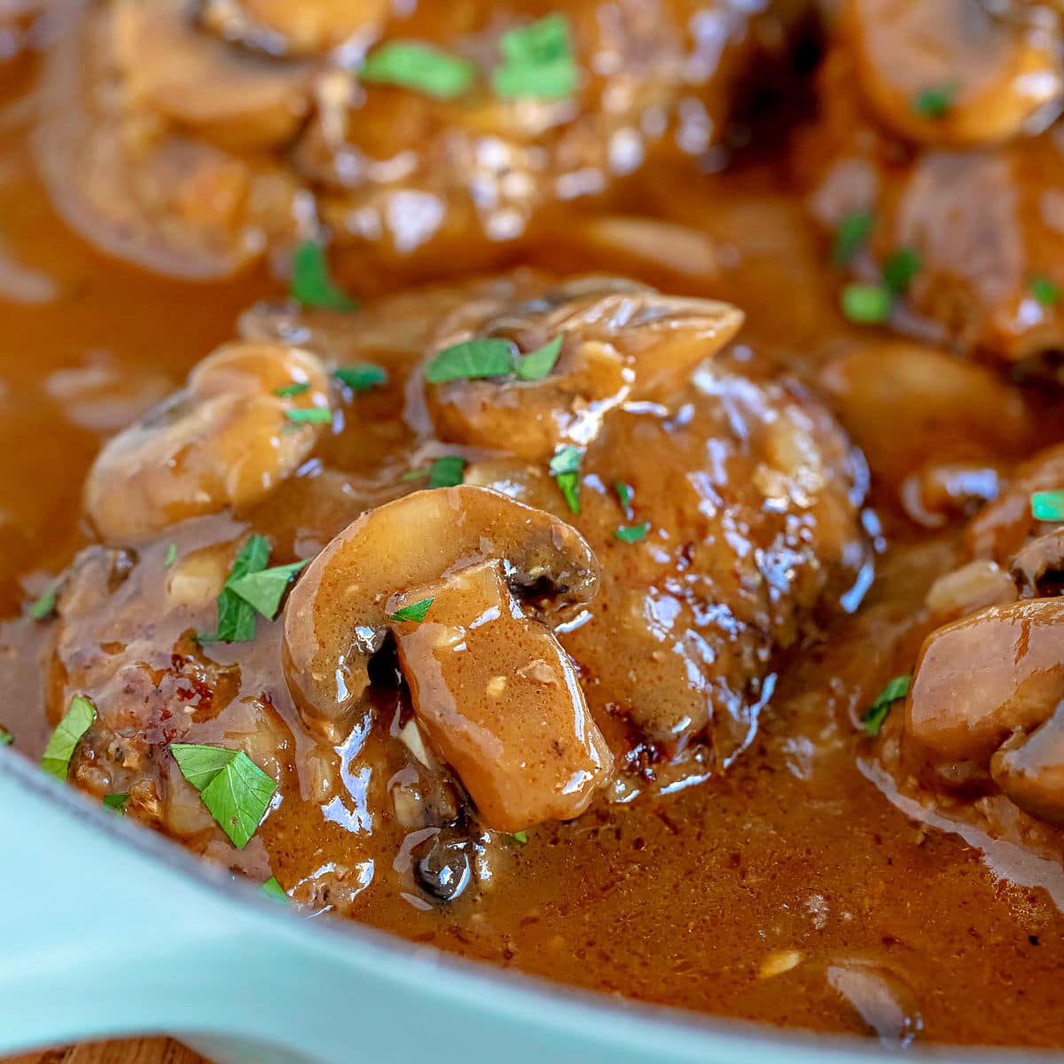 Easy Salisbury Steak Recipe 30 Minute Meal Mom On Timeout