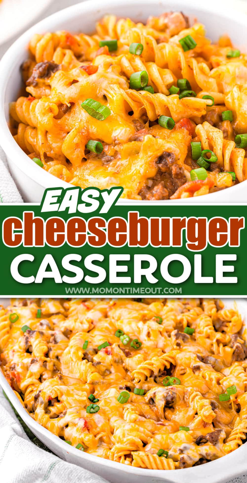 Easy Cheeseburger Casserole - Mom On Timeout