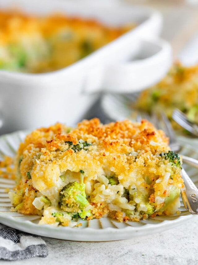 Broccoli Rice Casserole Story - Mom On Timeout