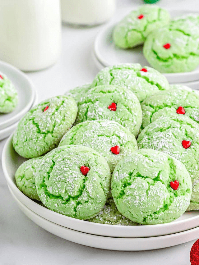 Grinch Cookies Story - Mom On Timeout