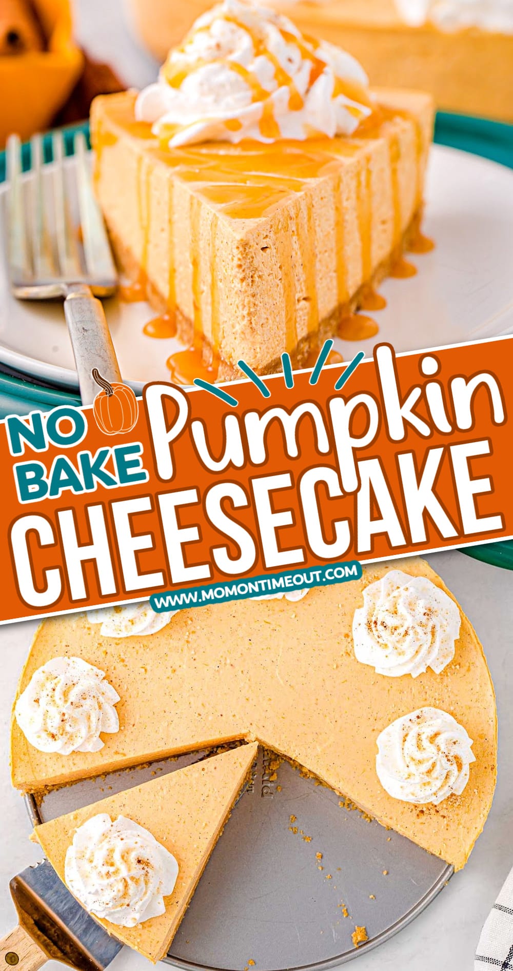 No Bake Pumpkin Cheesecake Mom On Timeout   No Bake Pumpkin Cheesecake Pin 1 