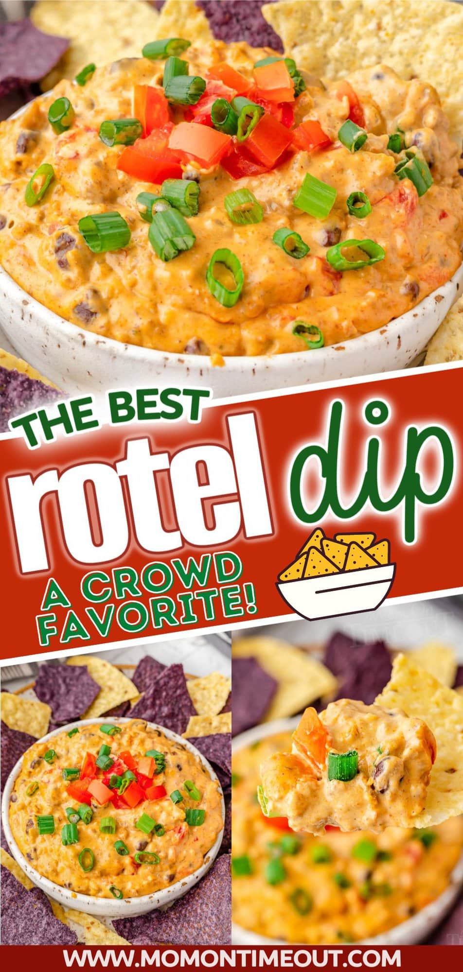 Best Rotel Dip Recipe Mom On Timeout   Rotel Dip Recipe Pin  