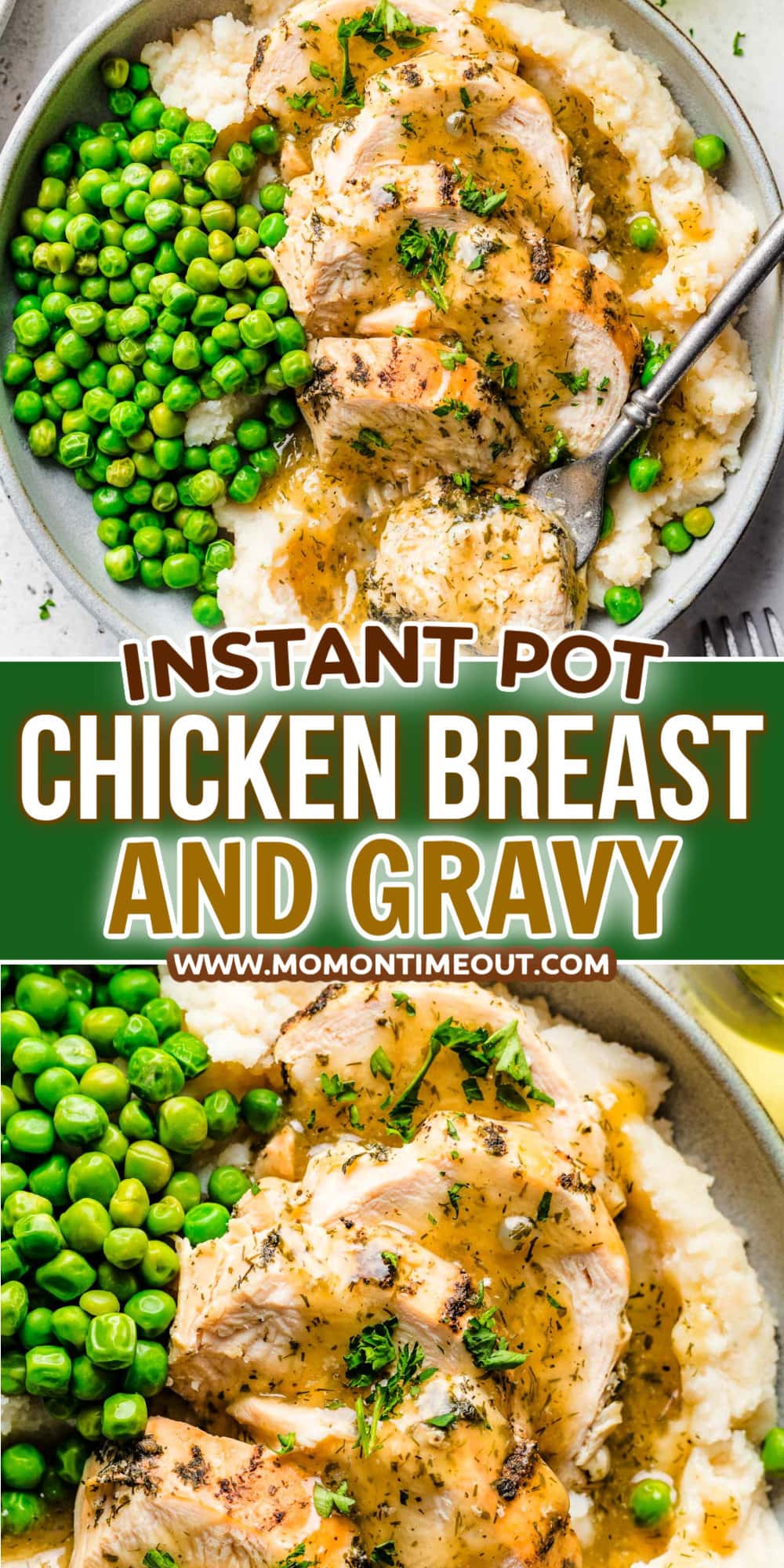 Instant Pot Chicken Breast and Gravy - Mom On Timeout