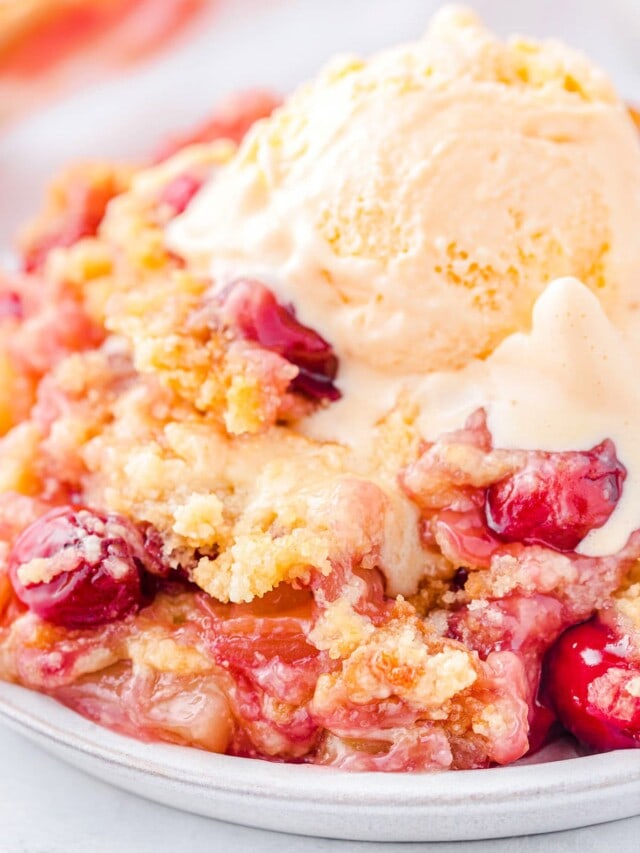 Cherry Pineapple Dump Cake Story - Mom On Timeout