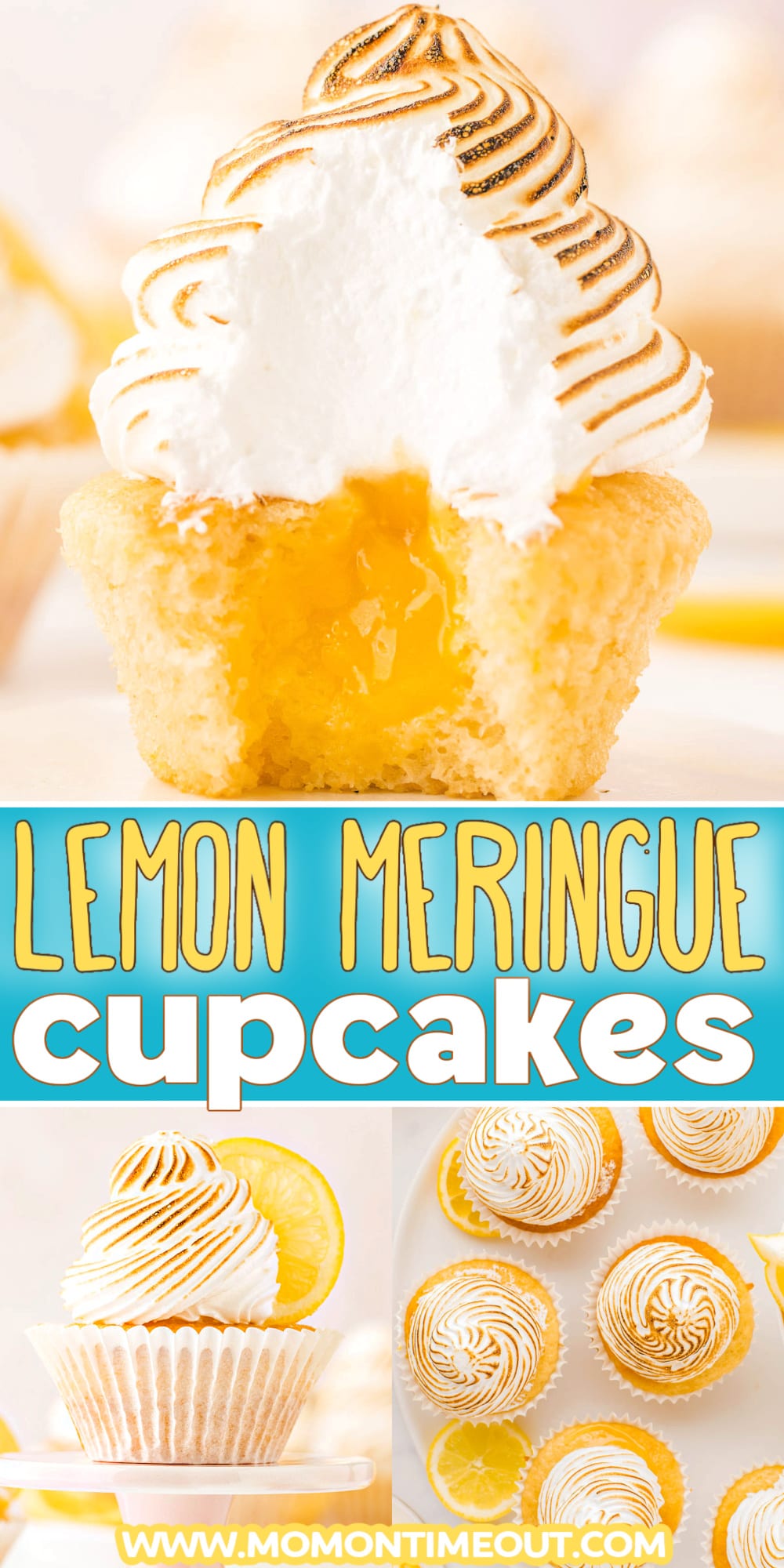 Lemon Meringue Cupcakes - Mom On Timeout