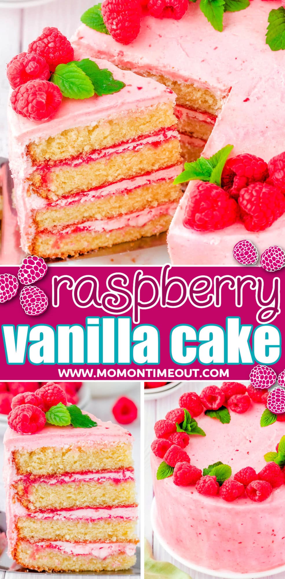 Raspberry Vanilla Cake Mom On Timeout 