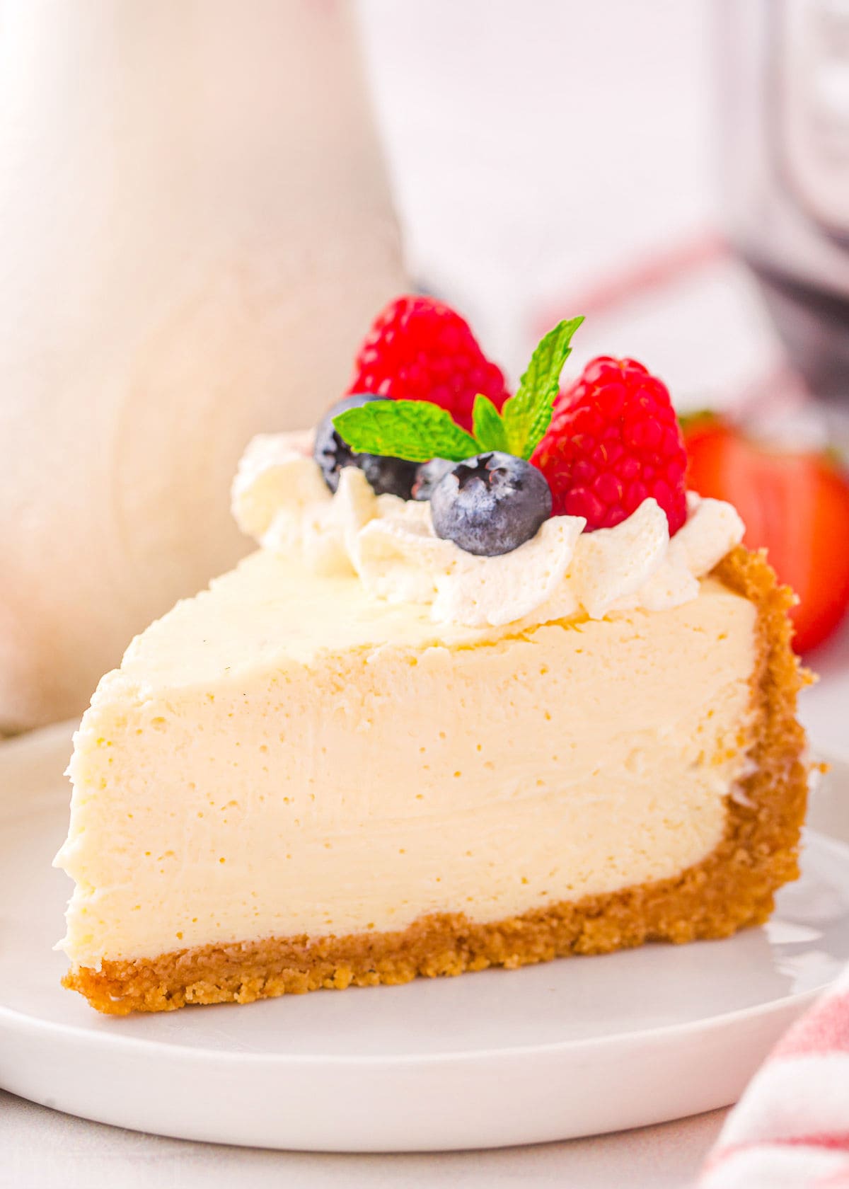 Instant Pot Cheesecake - Creamy & Delicious! - Julie's Eats & Treats ®