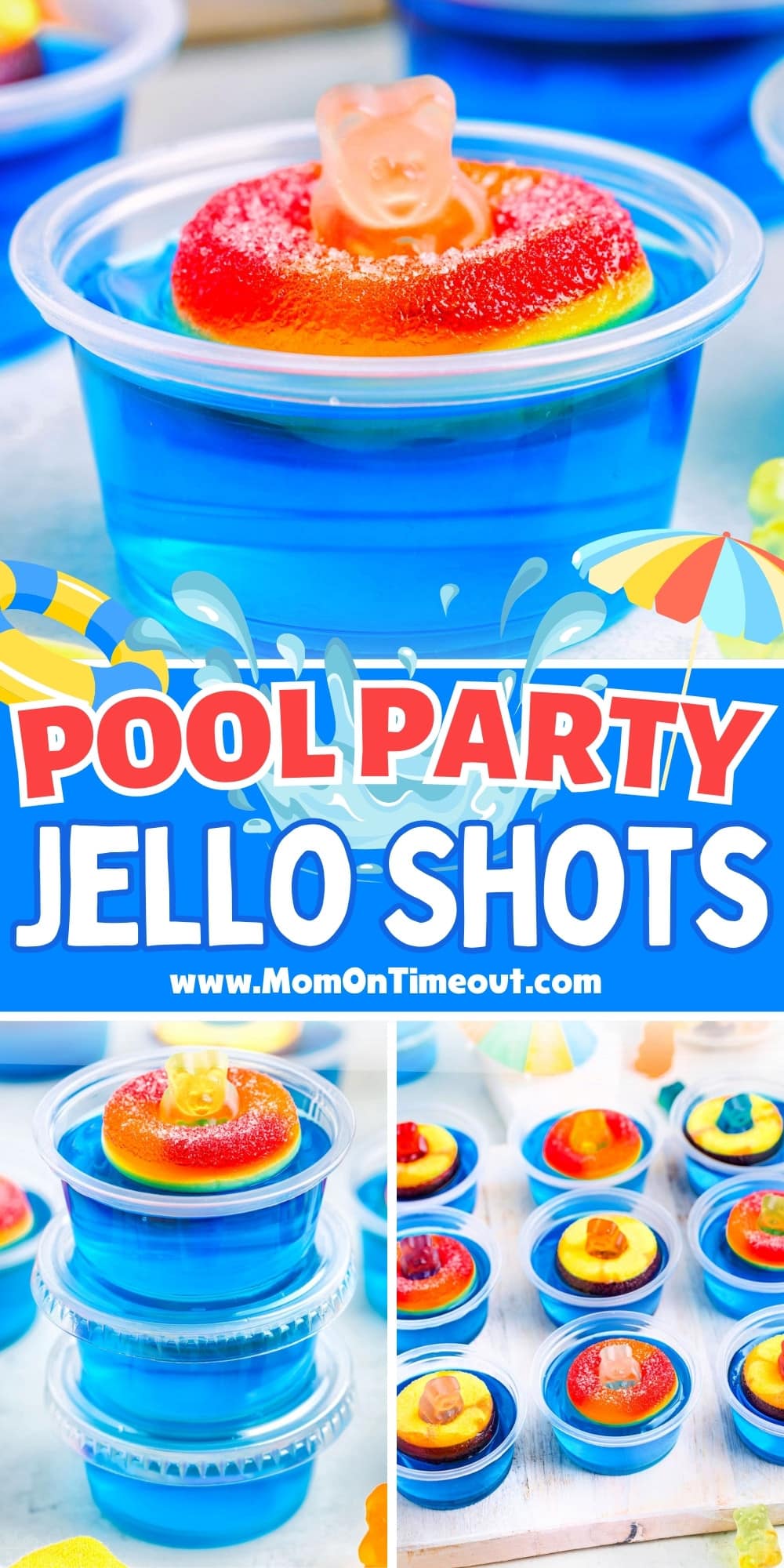 Pool Party Jello Shots - Mom On Timeout