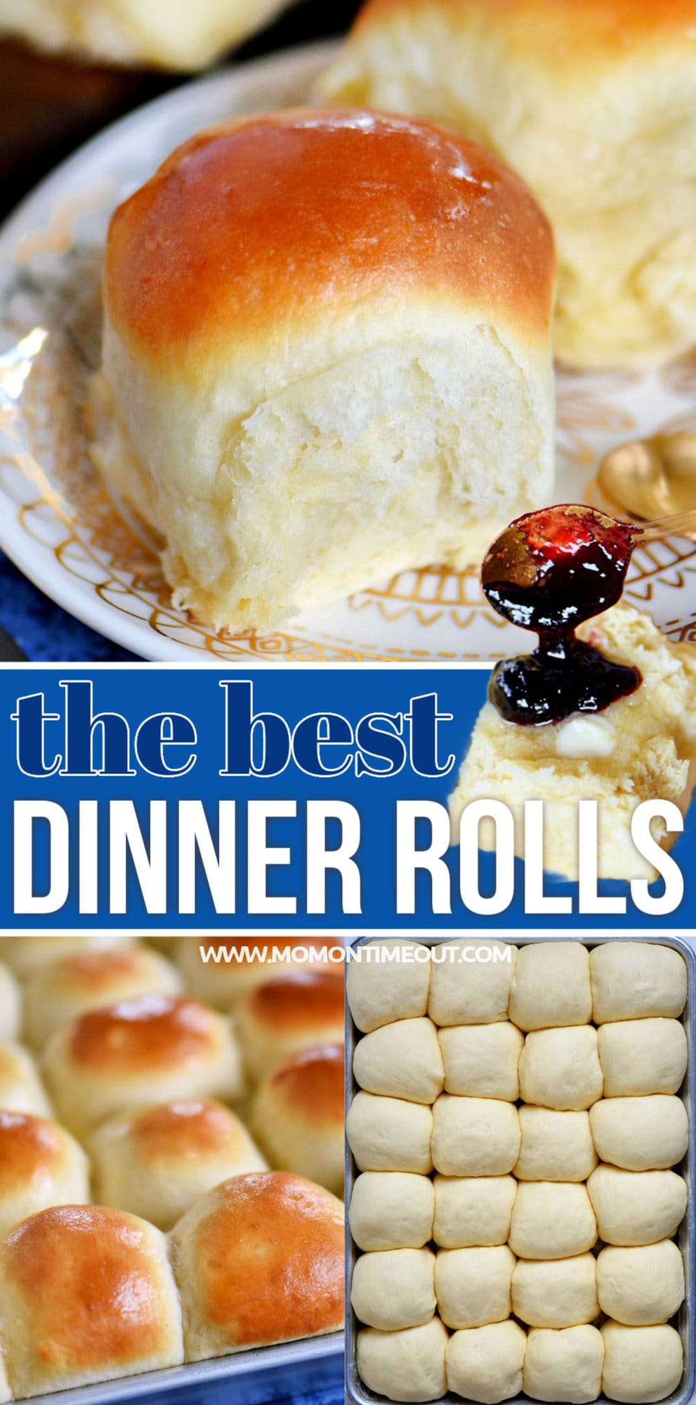 The BEST Dinner Rolls - Mom On Timeout