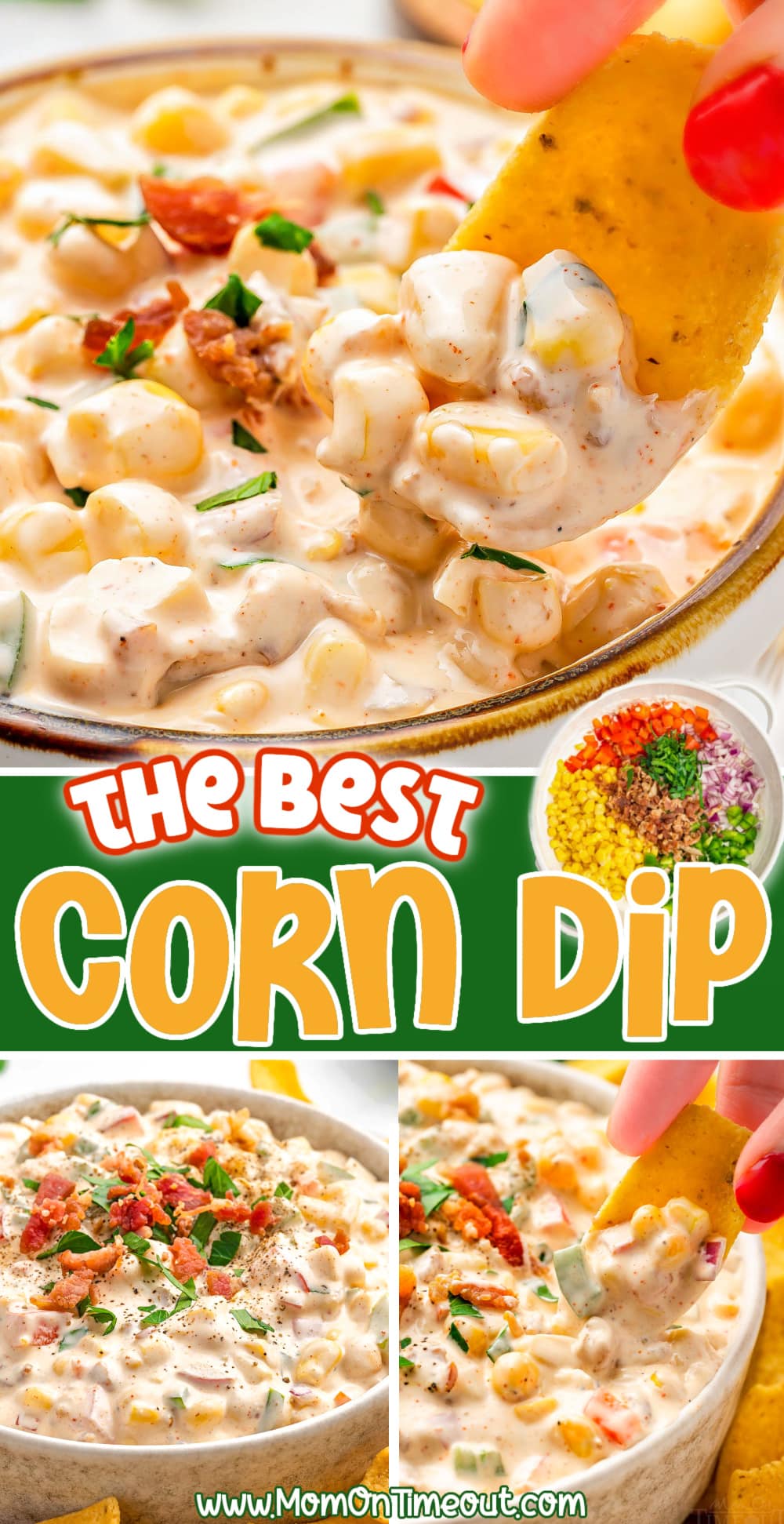 The BEST Corn Dip Recipe Mom On Timeout   Corn Dip Pin 