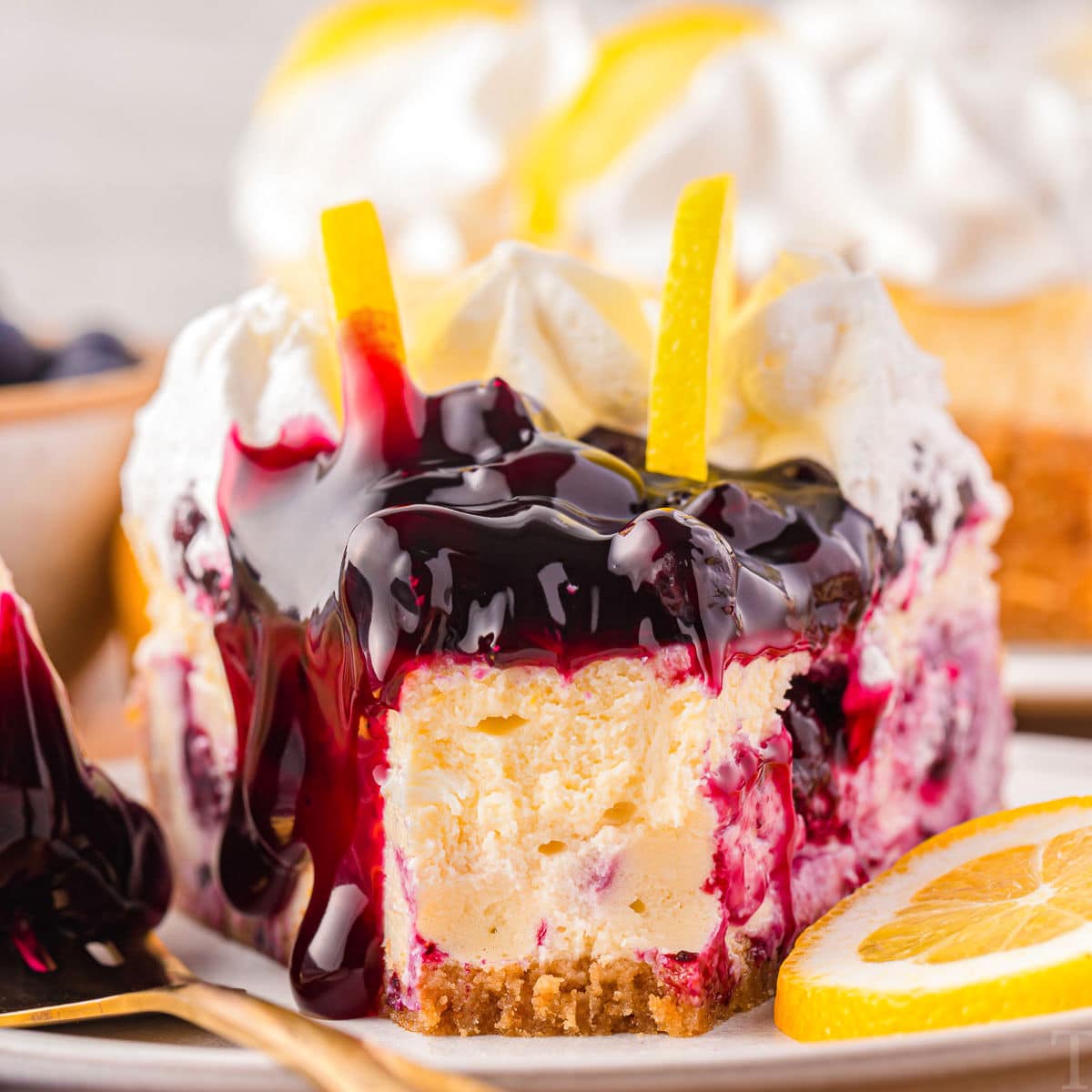 Lemon Blueberry Cheesecake Mom On Timeout 