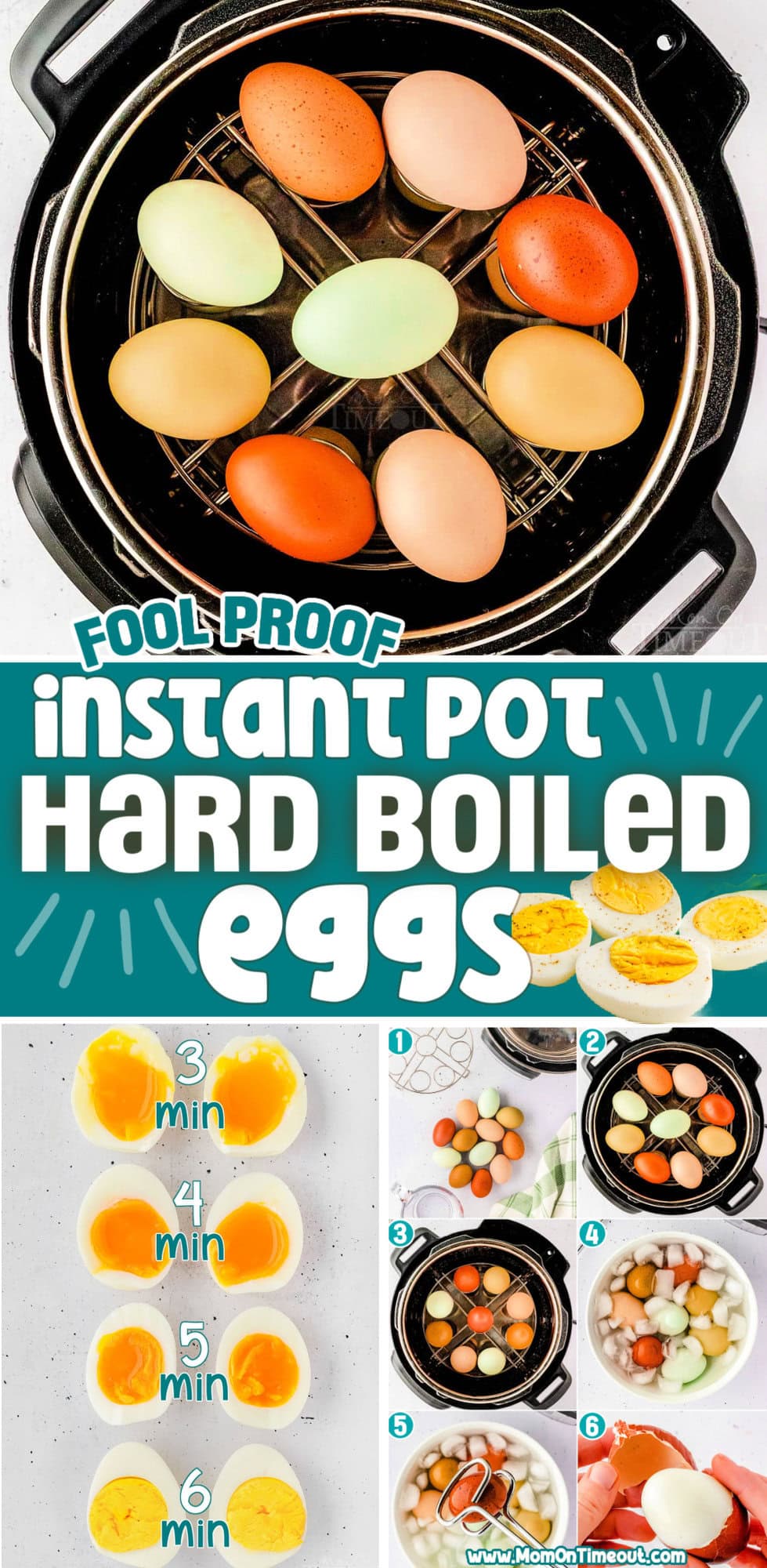 Instant Pot Hard Boiled Eggs - Mom On Timeout